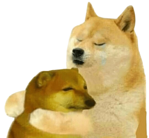 Cheems Hug